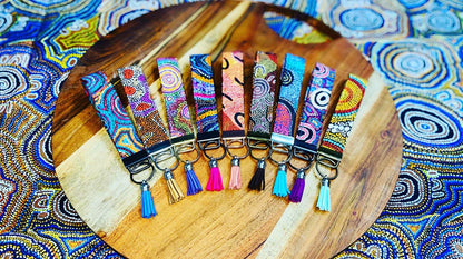 Key Wristlets  (First Nation Print)