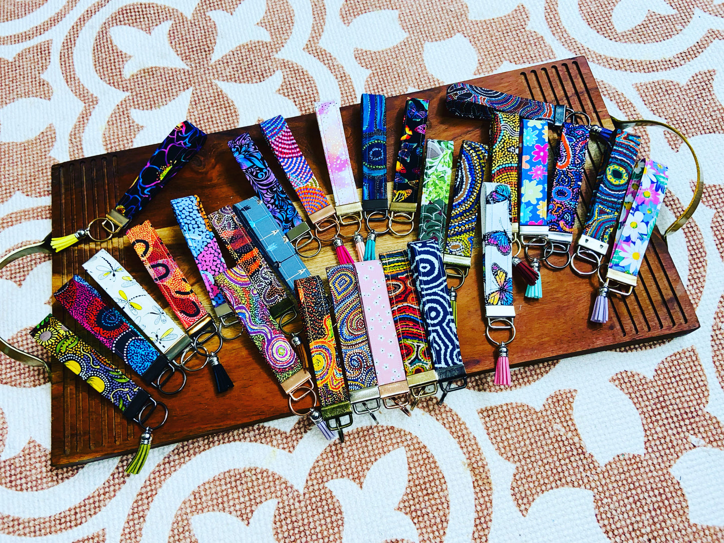 Key Wristlets (Character Print)