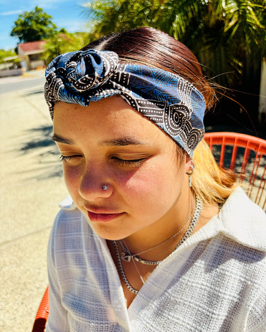 Headband wrap (Dots, Stars & Love Hearts Prints)