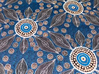 Small Scrunchie with small elastic (First Nation Print)