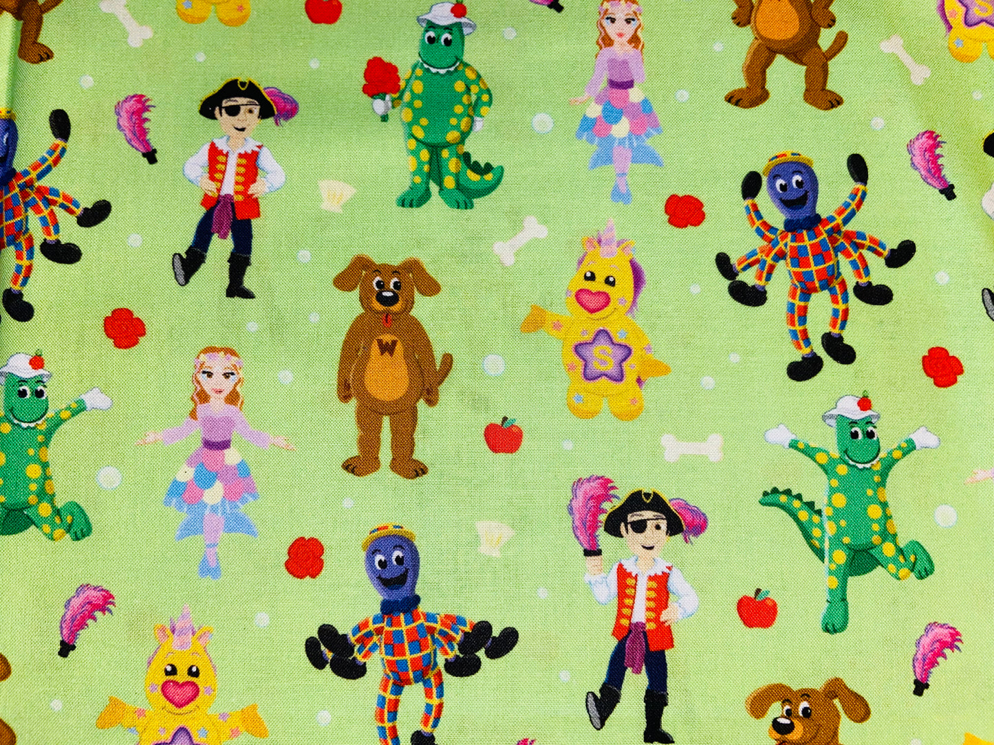 Small Scrunchie Character Print (Small Elastic)