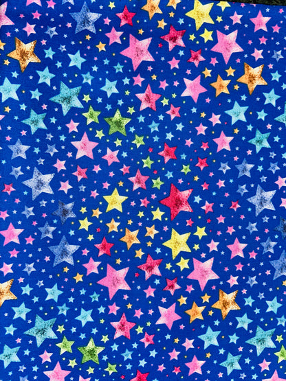 Small Scrunchie Dots, Stars & Love Hearts Prints (Large elastic)