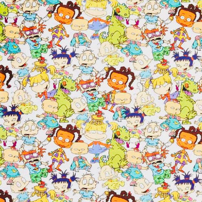 Small Scrunchie Character Print (Small Elastic)