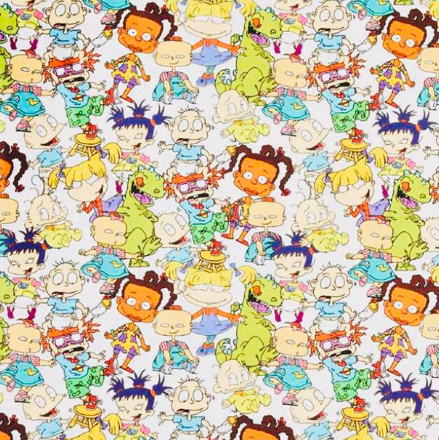 Small Scrunchie Character Print (Large Elastic)