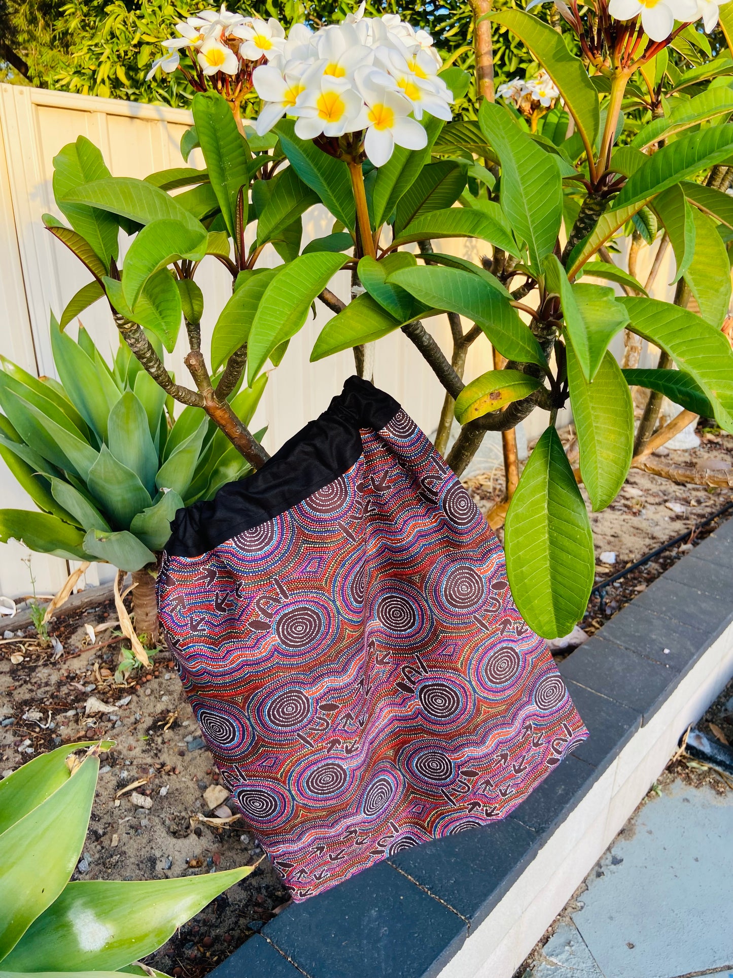 Library Bag (First Nation Print)